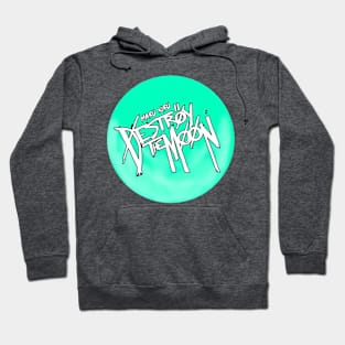 Maru Kiru Destroy the Moon - Moon Logo Hoodie